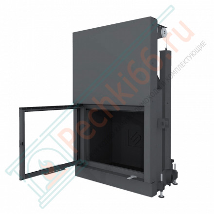 Каминная топка F 750B, черный шамот (Stav)