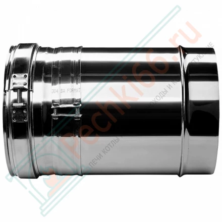 Труба V50R телескопическая с изол L=260-380 (AISI-310S/0,8-AISI-304/0,5) d-200/300 (Вулкан-Cerablanket)