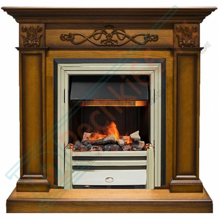 Электрический каминокомплект Verona - Дуб антик с очагом Cavendish (Dimplex)