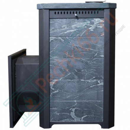 Печь банная Сказка талькохлорит, удлиненная топка (Варвара)