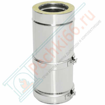 Труба телескоп Термо L300 – 450 ТТТ-Р (304-0.8/304) d-250/330 (ТиС Стандарт)