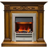 Электрический каминокомплект Verona - Дуб антик с очагом Chesford (Dimplex)