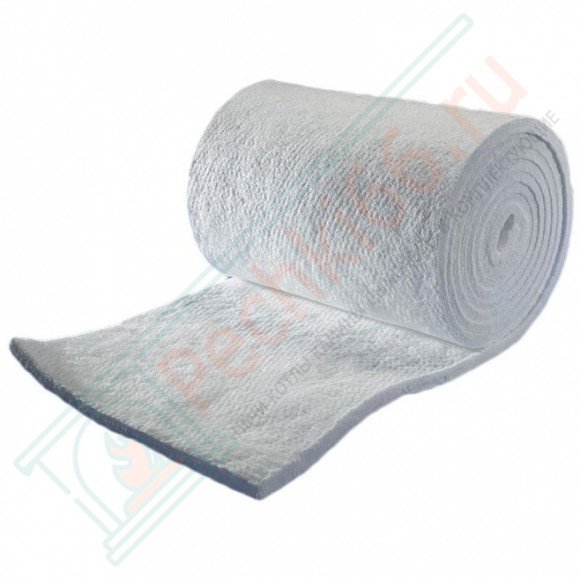 Одеяло огнеупорное керамическое иглопробивное Blanket-1260-64 610мм х 25мм - рулон 7300 мм (Avantex) в Краснодаре