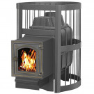 Чугунная печь для бани Легенда Стандарт 22 ДТ-4С (Везувий) до 24 м3 Чугунная печь для бани Легенда Стандарт 22 ДТ-4С (Везувий) до 24 м3