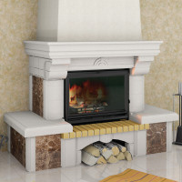 Облицовка Ноктюрн (имперадор) 700, серо-белый, песочно-желтый, коричневый (Мета)