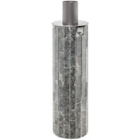 Дымоход - конвектор Пироксенит наборный, d-115, L=1000 мм (Feringer)