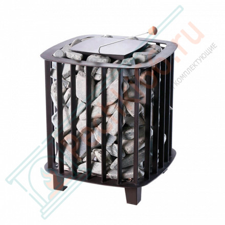 Электрическая печь Премьера Руса 4 кВт, с закрытой каменкой (Инжкомцентр ВВД) до 5 м3