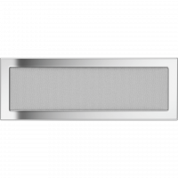 Вентиляционная решетка для камина 170х480, никелированная (FireWay)