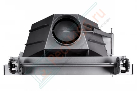 Каминная топка Экокамин Альфа 800 KВ с контргрузом черный шамот