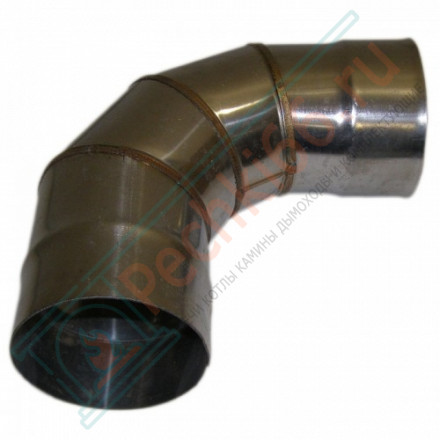 Отвод 90° (НЕРЖ-439/1,0) d-130 (УМК)
