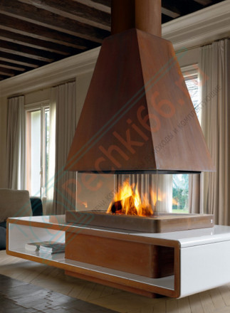 Островная каминная топка M360 R (Piazzetta)