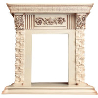 Портал Luxemburg (каменный) - Сланец/Cлоновая кость с патиной (Высота 965мм)