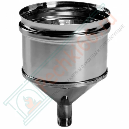 Конденсатосборник на трубу без изол (AISI-321/0,5мм) d-150 (Вулкан)