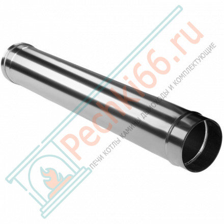 Труба прямая L=1000 без изол (НЕРЖ-321/0,5) d-300 (Дымок-Lux)