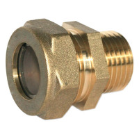 Муфта с нар. резьбой SM20*3/4" Flexsy (Hydrosta)