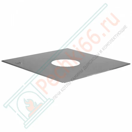 Фланец без изол 720х720 на трубу V50R (AISI-304/0,5) d-120/220 (Вулкан)