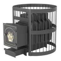 Чугунная печь для бани Легенда Ретро 24 Стандарт ДТ-4 (Везувий)