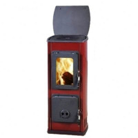 Отопительная печь Milano II , Termoplate, Бордовый (Thorma) до 124 м3