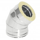 Отвод Термо 45° OT-Р с хомутом (310-0.8/304) d-150/250 (ТиС Энерго)