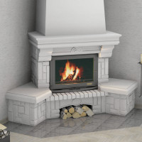 Облицовка Ария 700, серо-белый (Мета)