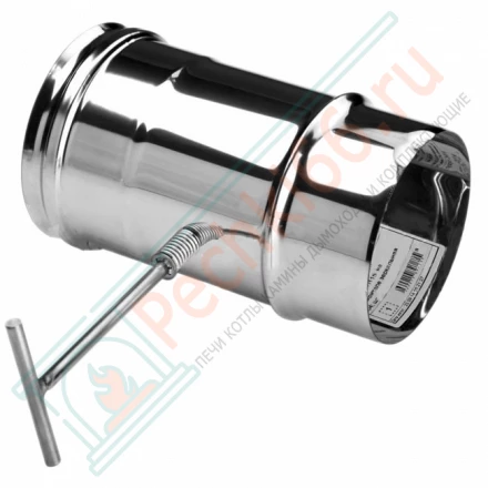 Задвижка L=165 (AISI-321/0,5мм) d-115 (Вулкан)