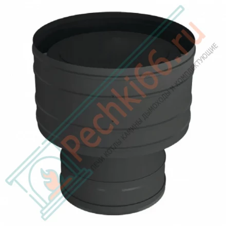 Дефлектор V50R с изол (AISI-310S/0,8-ОЦИНК-RAL/0,5) d-120/220 (Вулкан-Cerablanket)