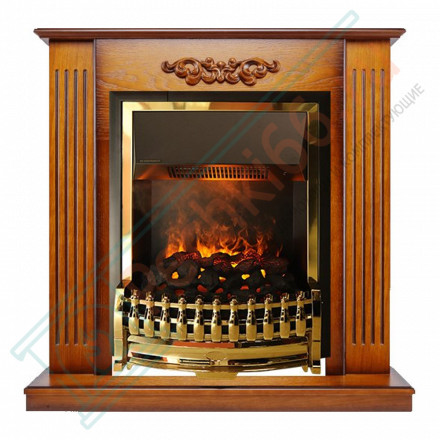 Каминокомплект Lumsden - Дуб антик с электроочагом Atherton