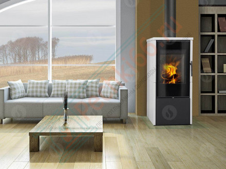 Печь-камин Laredo F керамика (Romotop)