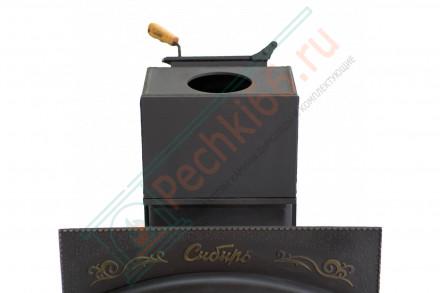 Чугунная печь для бани"Сибирь-25" (дверка 700х700) с закрытой каменкой (Сибирь-Премиум)