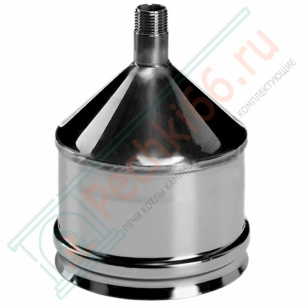 Конденсатосборник на трубу без изол (AISI-310S/0,8мм) d-160 (Вулкан)