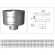 Дефлектор на трубу без изол (AISI-321/0,5мм) d-180 (Вулкан)