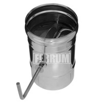 Шибер-поворотный (НЕРЖ-430/0,5) d-115 (Ferrum GS) Шибер-поворотный (НЕРЖ-430/0,5) d-115 (Ferrum GS)