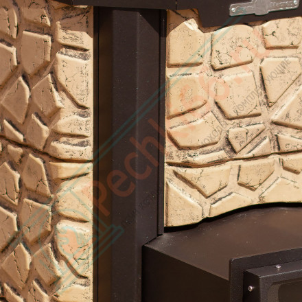 Печь банная HARD CERAMIC STONE 28L 2021 Панорама (Сталь-Мастер) до 30 м3