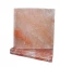 Плитка из гималайской розовой соли 200x200x25 мм шлифованная (с пазом) в Краснодаре