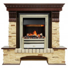 Каминокомплект электрический Pierre Luxe угловой - Темный дуб / Сланец (Высота 1050мм) с очагом Cavendish (Dimplex) Каминокомплект электрический Pierre Luxe угловой - Темный дуб / Сланец (Высота 1050мм) с очагом Cavendish (Dimplex)