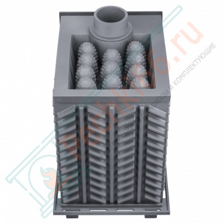 Чугунная печь для бани Гефест GFS-ЗК 45 (П) в сетке (ТехноЛит)