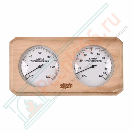 Термогигрометр 22-R восьмиугольник, канадский кедр ОЧКИ (212F)