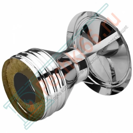 Зонт V50R с изол (AISI-321/0,8-ОЦИНК-RAL/0,5) d-115/215 (Вулкан)