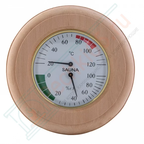 Термогигрометр ТН-10-A ольха, круг (212F) в Краснодаре