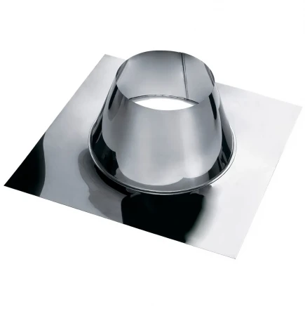 Кровельный элемент 0° на трубу с изол V50R (AISI-304/0,5) d-130/230 (Вулкан)