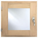 Окно для бани 400х400 мм, ольха, стеклопакет Окно для бани 400х400 мм, ольха, стеклопакет