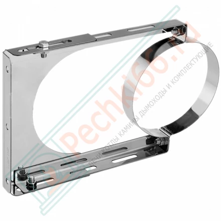 Элемент крепления на трубу с изол V50R (ОЦИНК-RAL/0,5) d-120/220 (Вулкан)