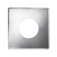 Фланец 600x600 на трубу с изол (НЕРЖ-430/0,5) d-200/280 (Дымок) Фланец 600x600 на трубу с изол (НЕРЖ-430/0,5) d-200/280 (Дымок)