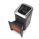 Печь для бани Тунгуска 2017 Carbon Витра ТО антрацит (T.M.F) до 18 м3 Печь для бани Тунгуска 2017 Carbon Витра ТО антрацит (T.M.F) до 18 м3