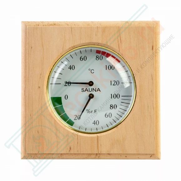 Термогигрометр ТН-11-A ольха, квадрат (212F) в Краснодаре