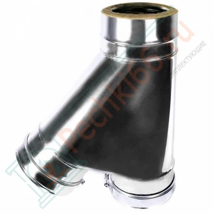 Сэндвич-тройник 135° (AISI-316L/0,8-AISI-304/0,5) d-150/250 (Craft-HF-50)