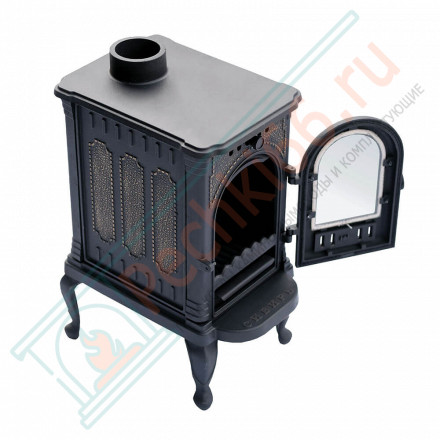 Чугунная печь-камин Сибирь-6 (НМК)