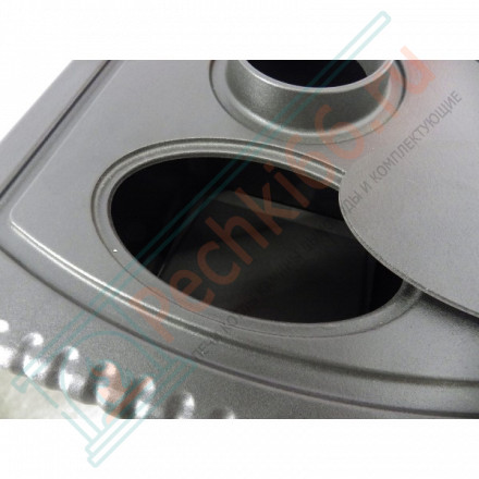 Чугунная печь Dora 8 N, черная (Plamen) до 144 м3